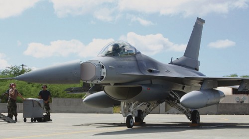 F-16 crashes in Florida Straits